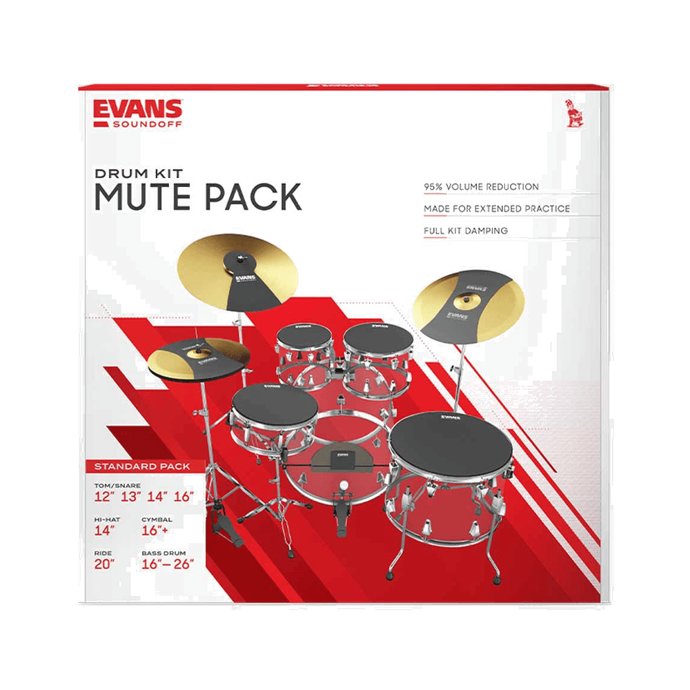 Evans Boxset Standard Sound off dempmatten