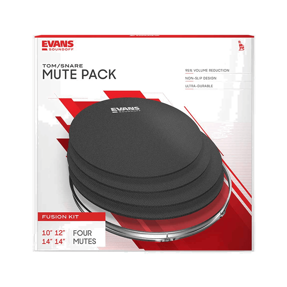 Evans Mute Pack Fusion 10-12-14-14S Sound off dempmatten