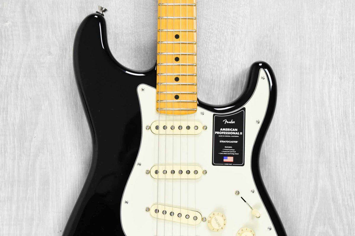 Fender American Professional II Stratocaster Black MN