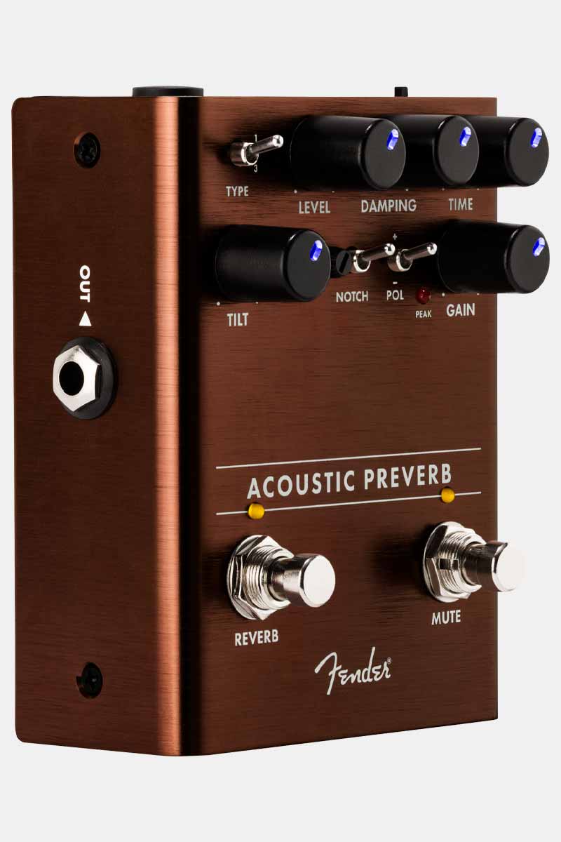 Fender Acoustic Preverb Effect Pedaal (5788931719332)