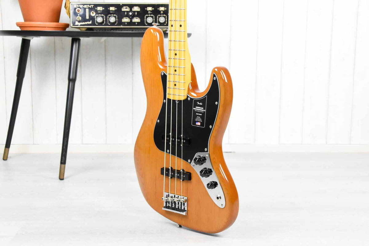 Fender American Professional II Jazz Bass Roasted Pine MN