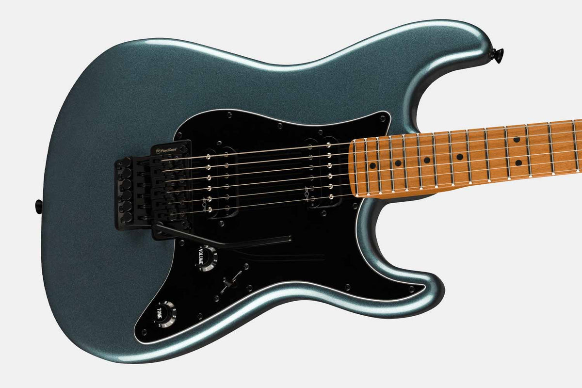 Squier Contemporary Stratocaster HH FR Gunmetal Metallic