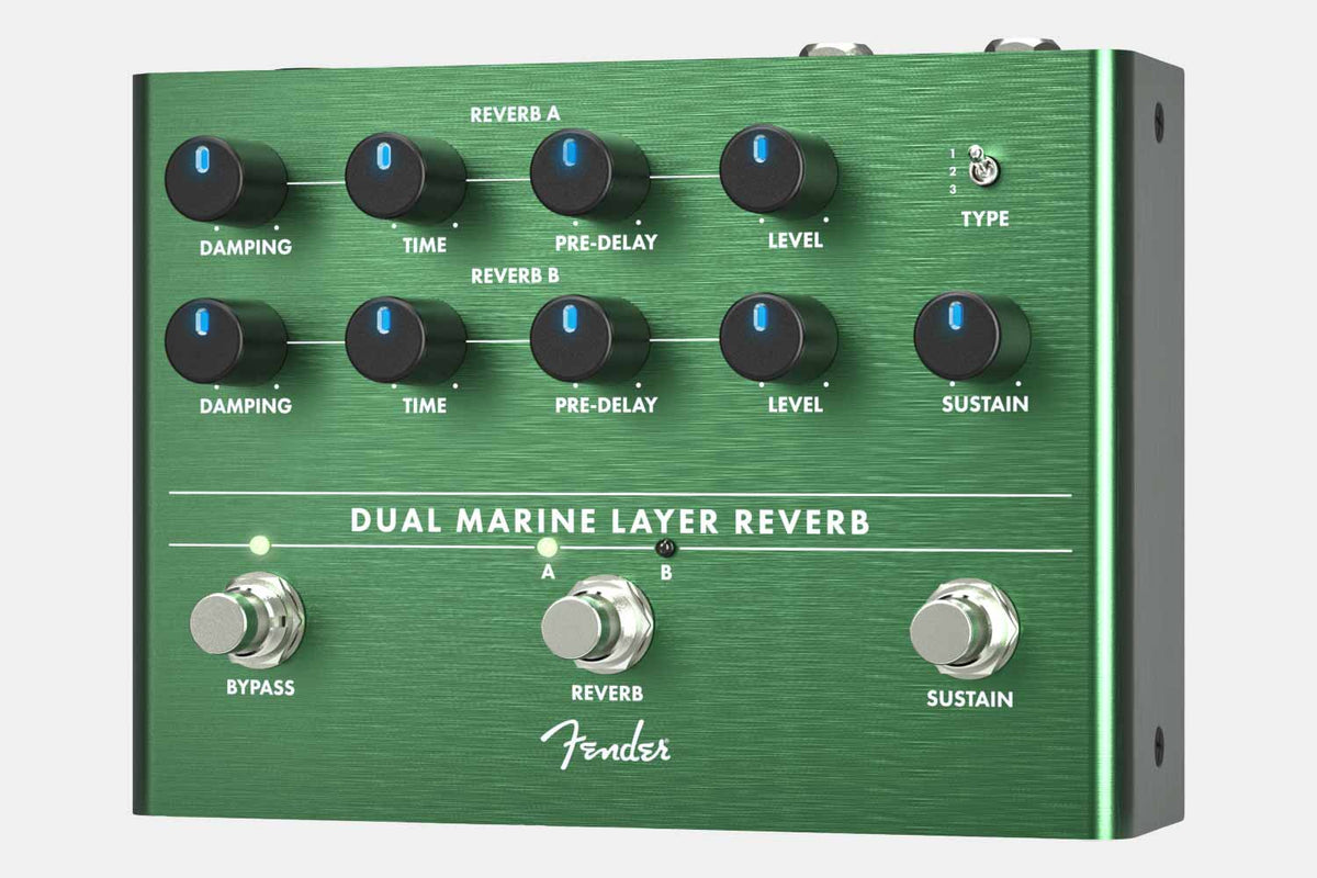 Fender Dual Marine Layer Reverb Effect Pedaal (5788809265316)
