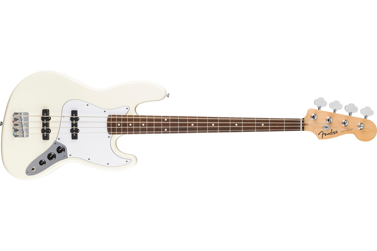 Fender Standard Jazz Bass Olympic White Laurel Fingerboard