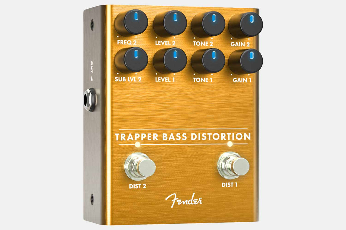 Fender Trapper Bass Distortion Effect Pedaal (5788833317028)