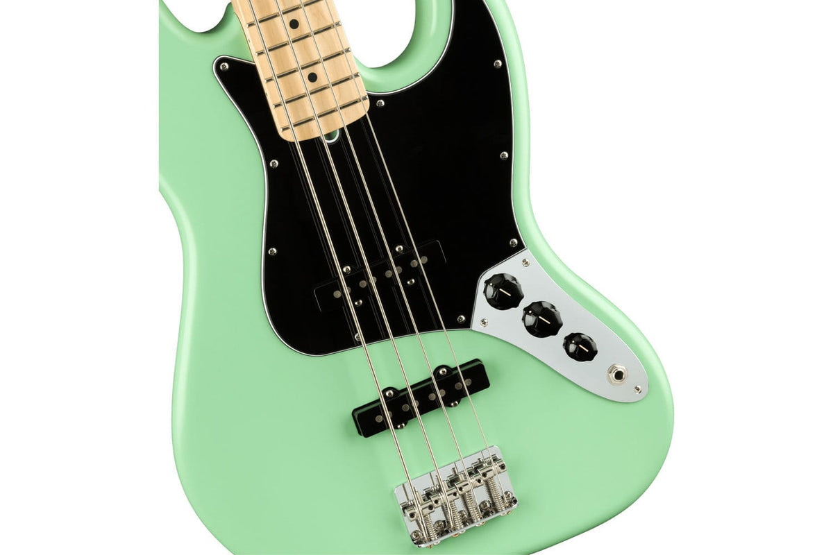 Fender American Performer Jazz Bass Satin Surf Green