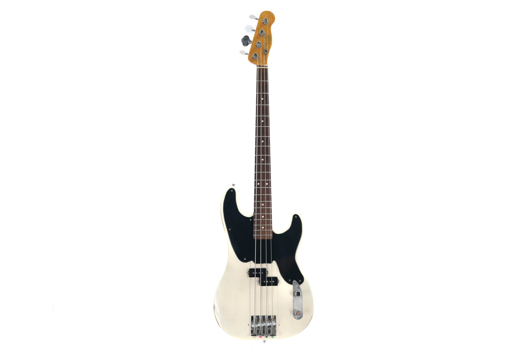 Fender Mike Dirnt Precision Bass reliced to white 2006