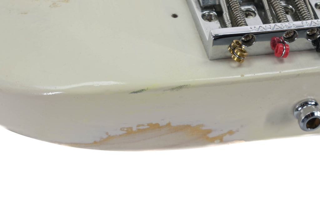 Fender Mike Dirnt Precision Bass reliced to white 2006