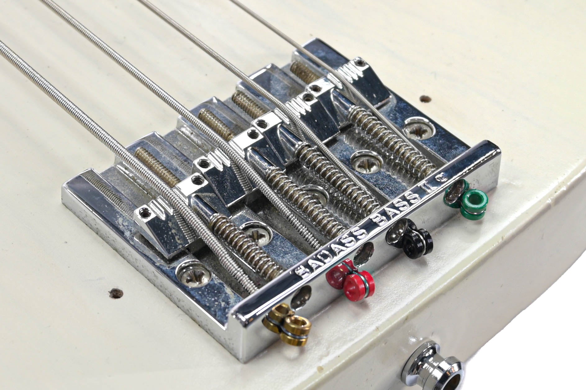 Fender Mike Dirnt Precision Bass reliced to white 2006