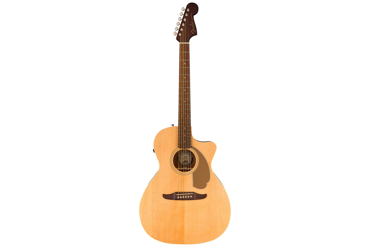 Fender Newporter Player,Natural , Walnut Fingerboard, Gold Pickguard