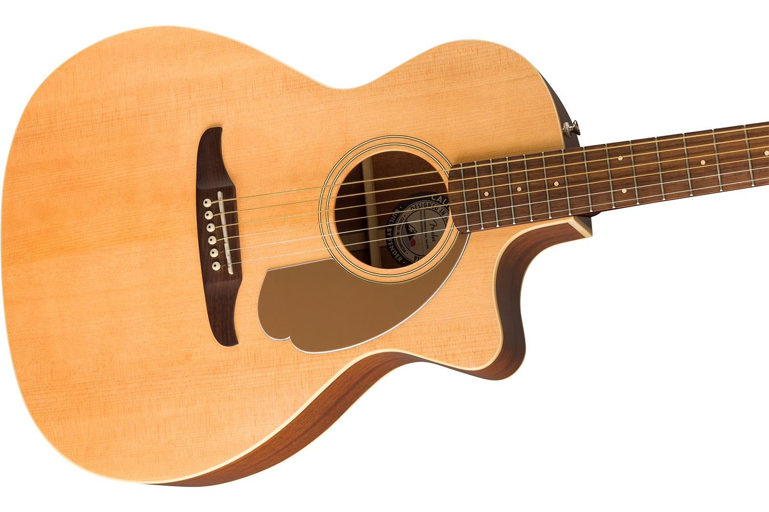 Fender Newporter Player,Natural , Walnut Fingerboard, Gold Pickguard