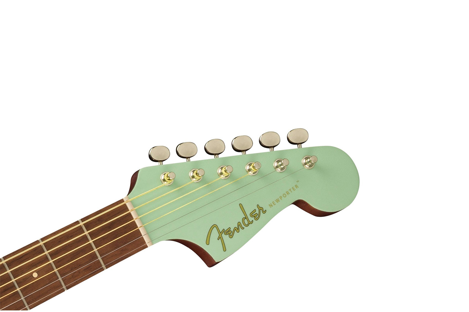 Fender Newporter Player, Surf Green, Walnut Fingerboard, White Pickguard,
