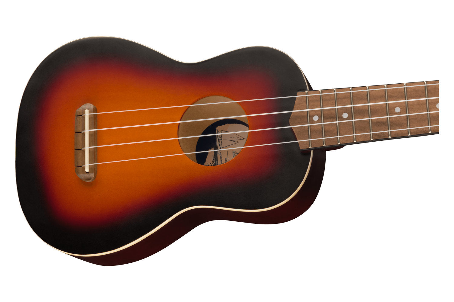 Fender Venice Sopraan Ukulele 2-Color Sunburst