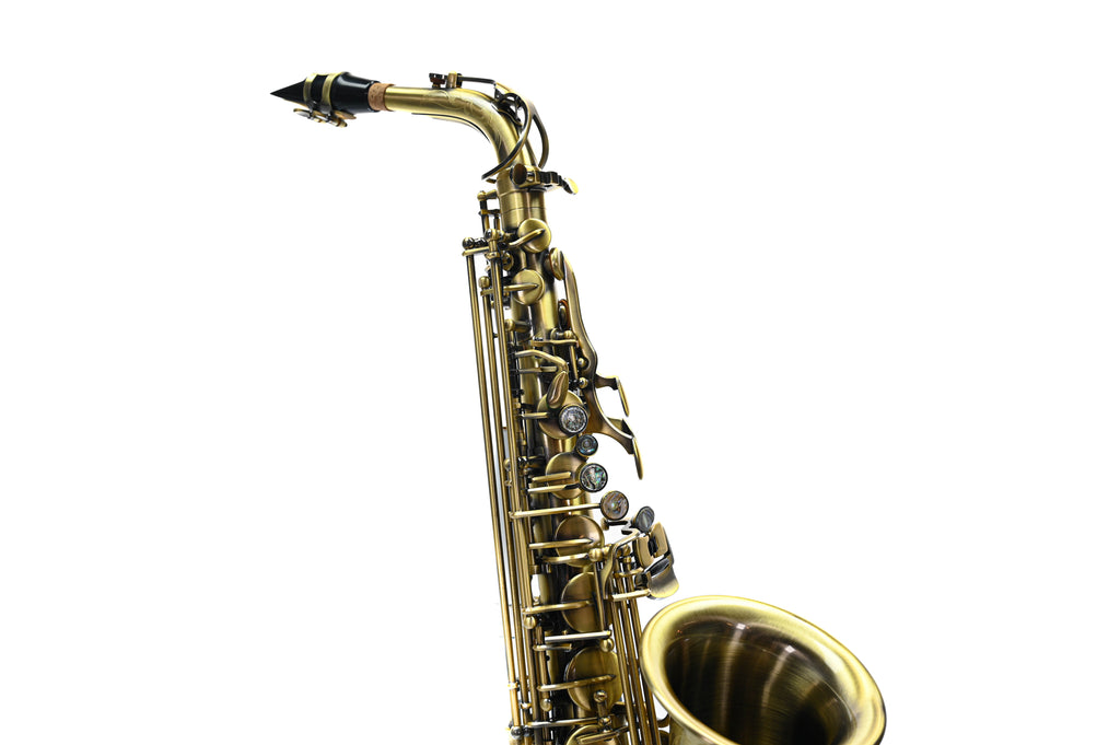 First Brass Altsaxofoon Antique Finish