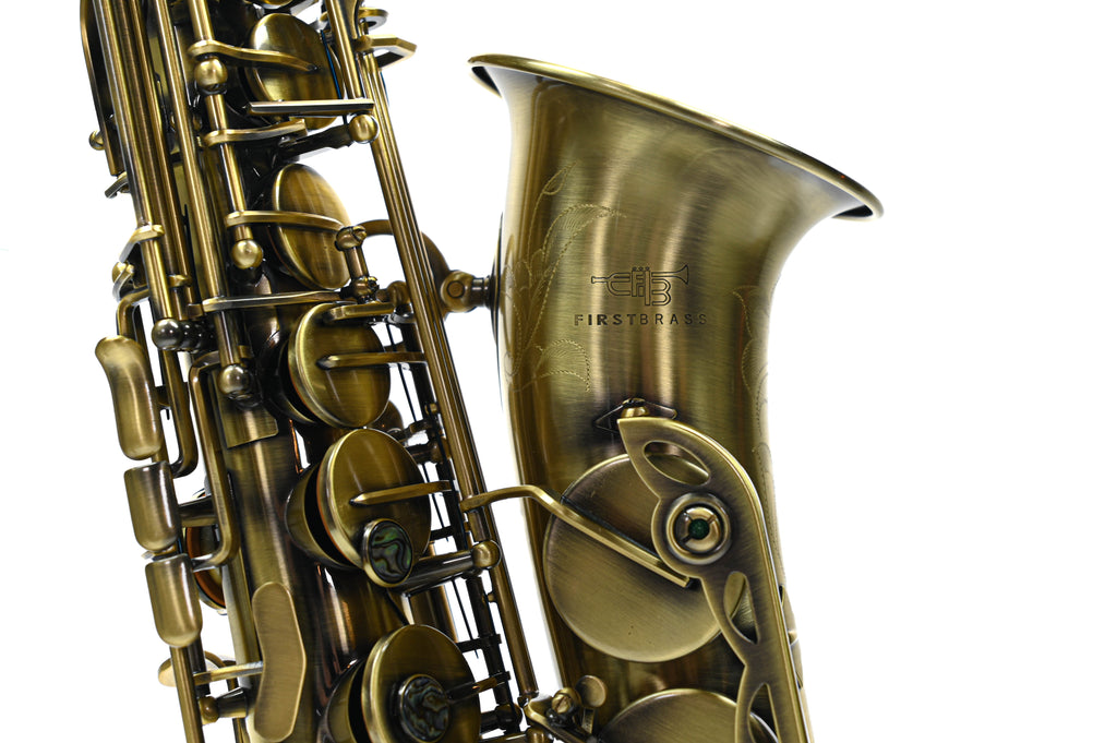 First Brass Altsaxofoon Antique Finish