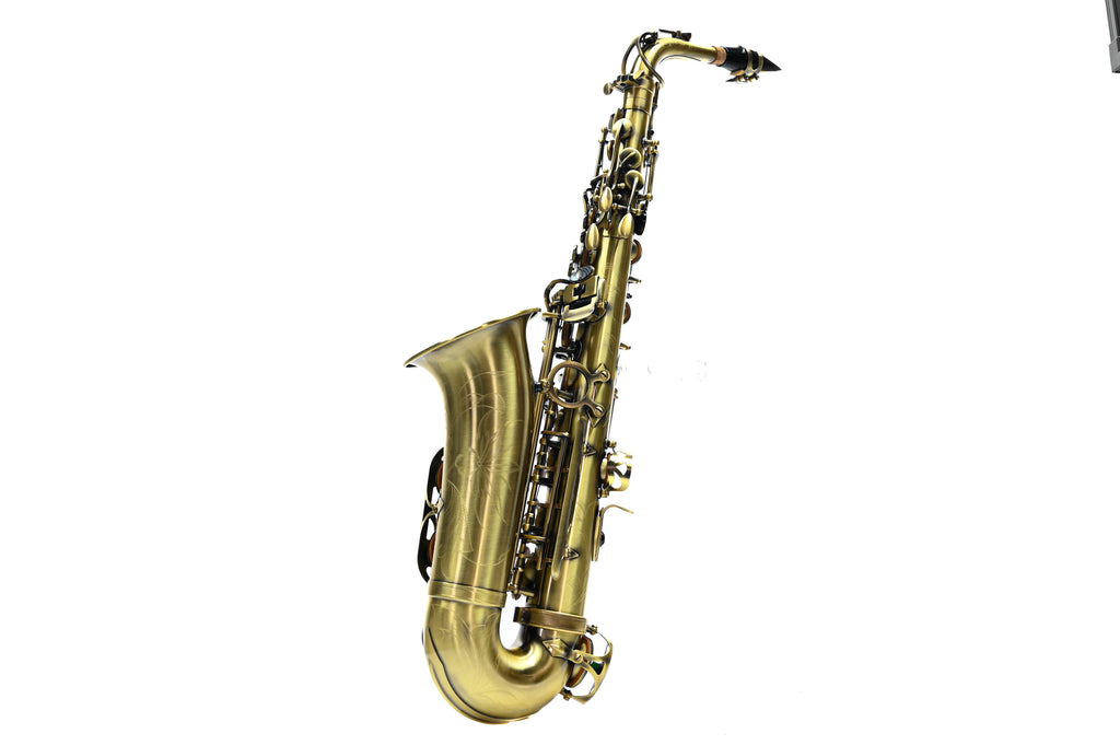 First Brass Altsaxofoon Antique Finish