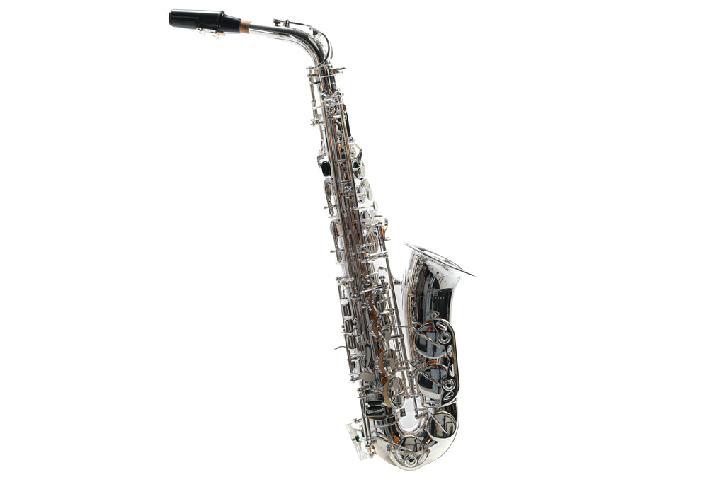 First Brass Altsaxofoon Silverplated