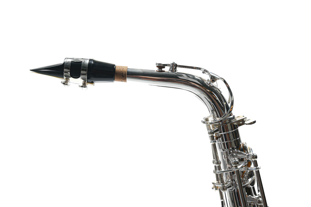 First Brass Altsaxofoon Silverplated