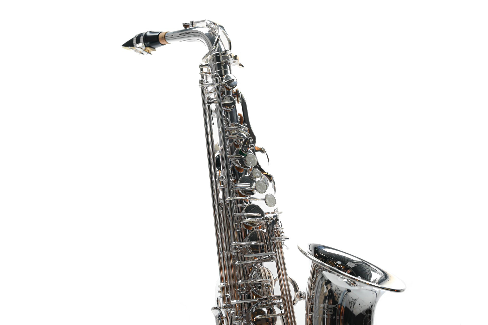 First Brass Altsaxofoon Silverplated