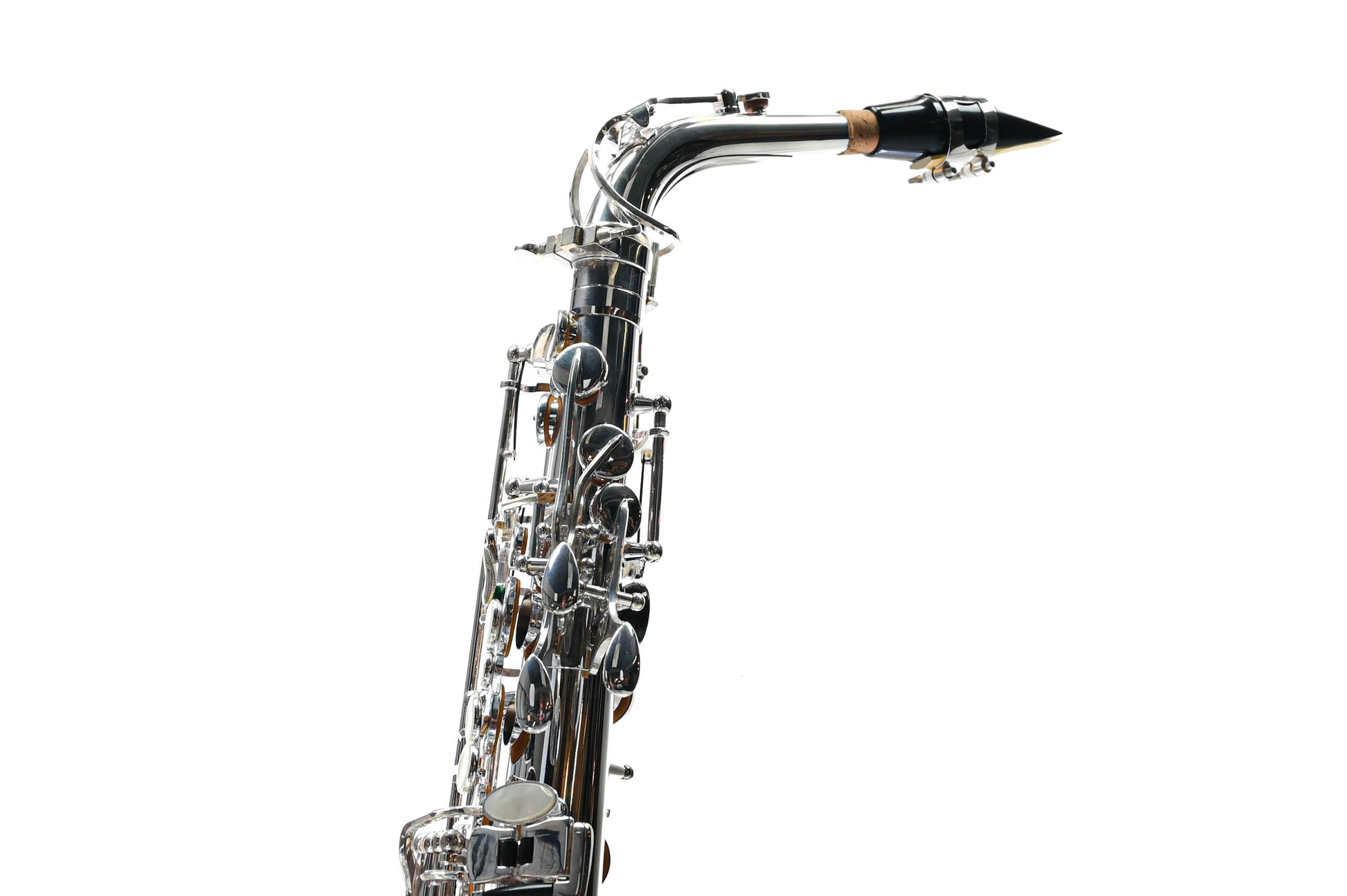 First Brass Altsaxofoon Silverplated