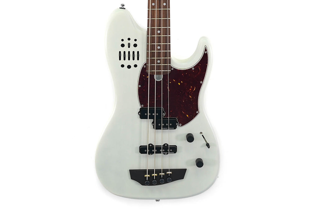 GODIN RG-4 Bass Ultra Carbon White RN with Bag