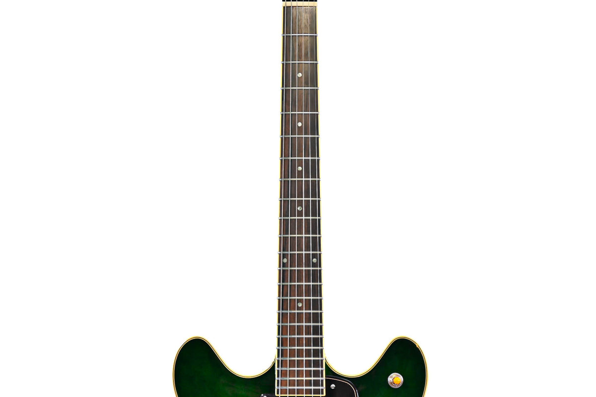 Guild IV/ ST Starfire Emerald Green hollow body gitaar Occasion