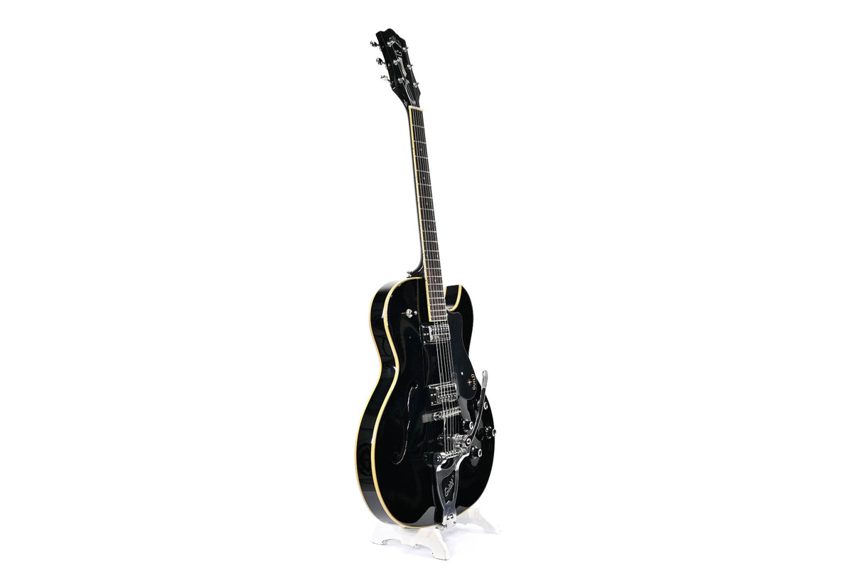 Guild ST-III Starfire Black hollow body gitaar Occasion