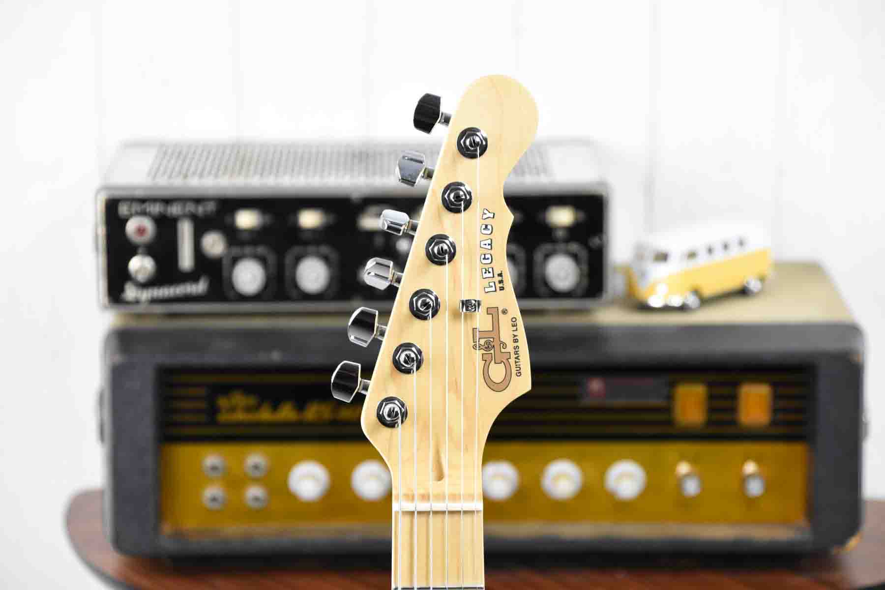 G&L Fullerton Deluxe Legacy 3 Tone Sunburst