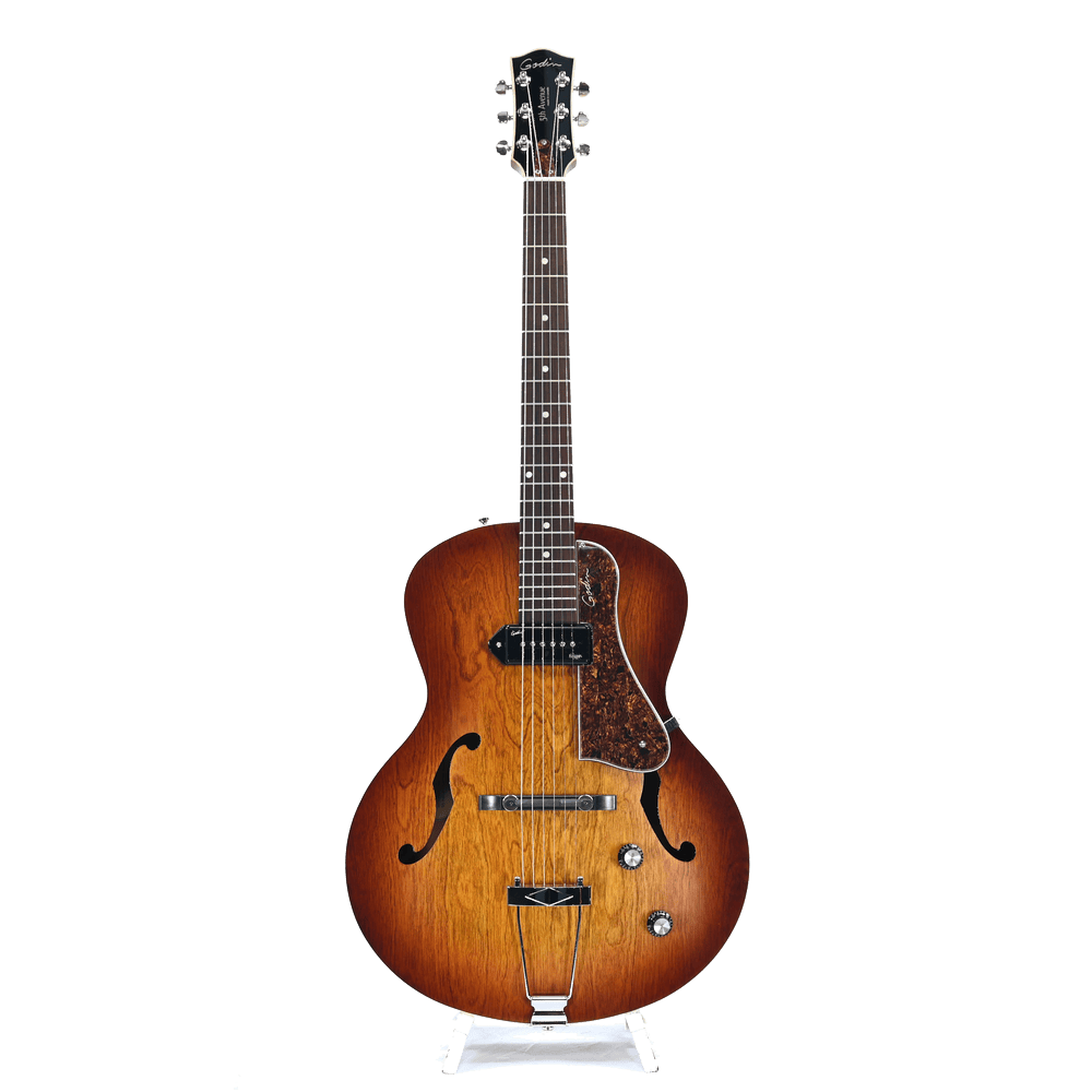 Godin 5th avenue CW Kingpin II HB Cognac Burst