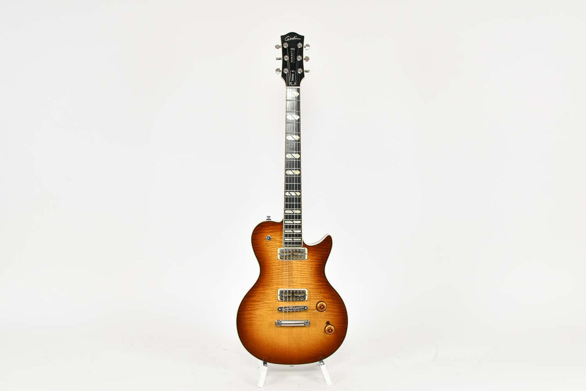 GODIN Summit Classic Supreme LTD Cognac Burst Flame