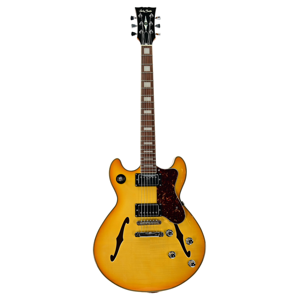 Harley Benton HB-35 LD Hollow Body Lemon Drop