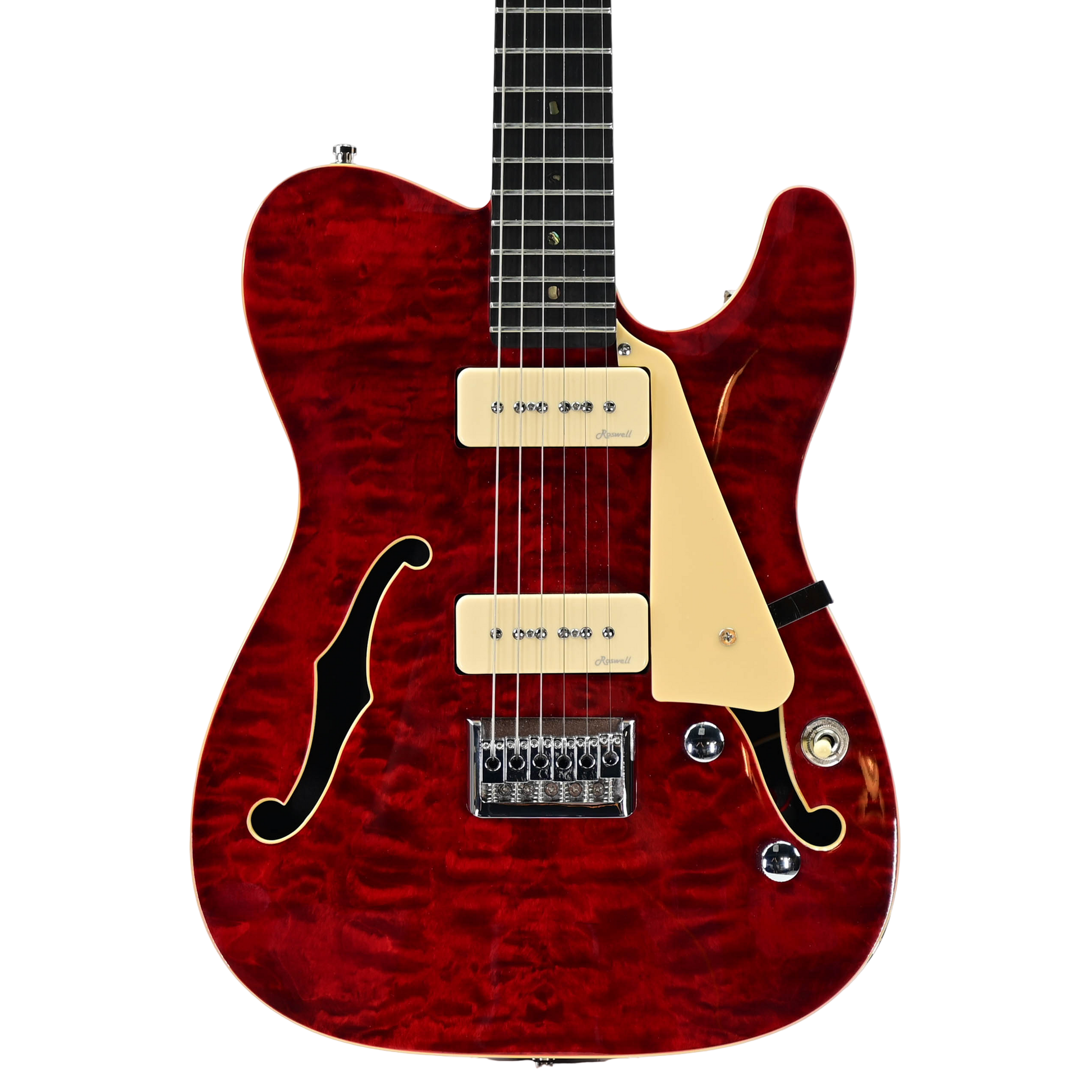 Harley Benton TE-90QM Trans Red Pre-Owned
