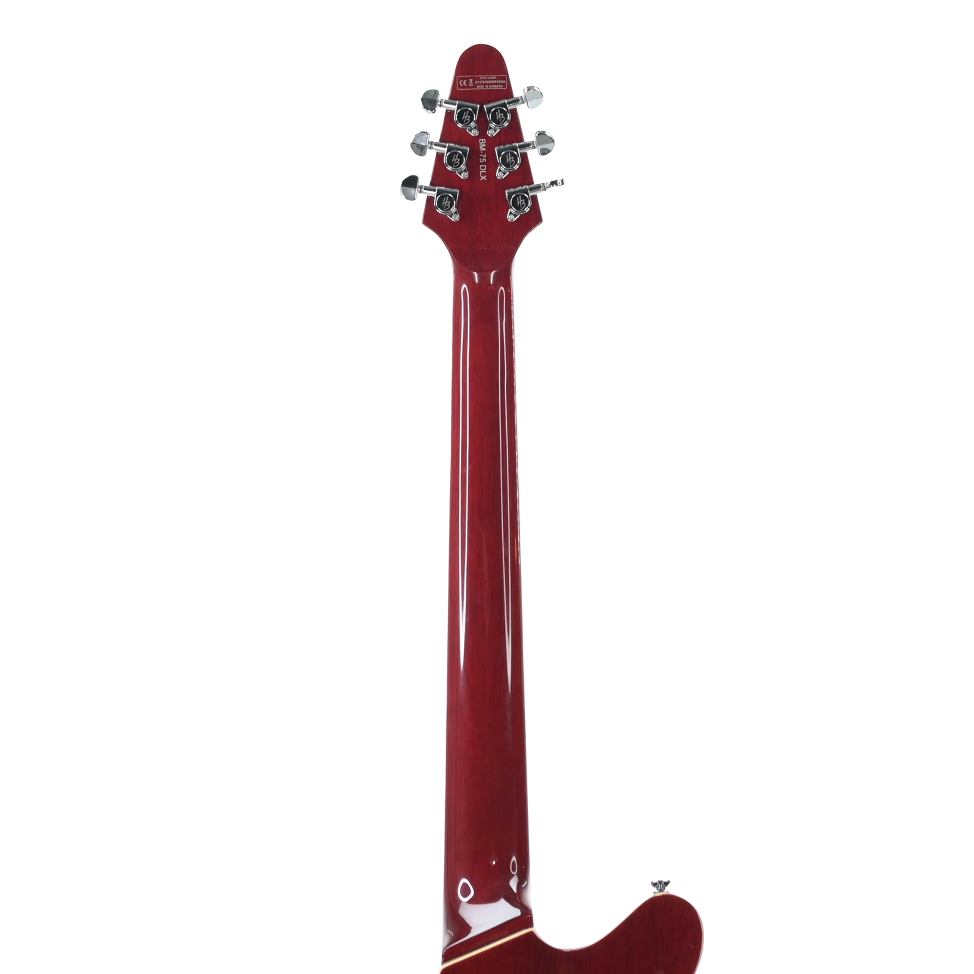 Harley Benton BM-75 Trans Red Deluxe Series