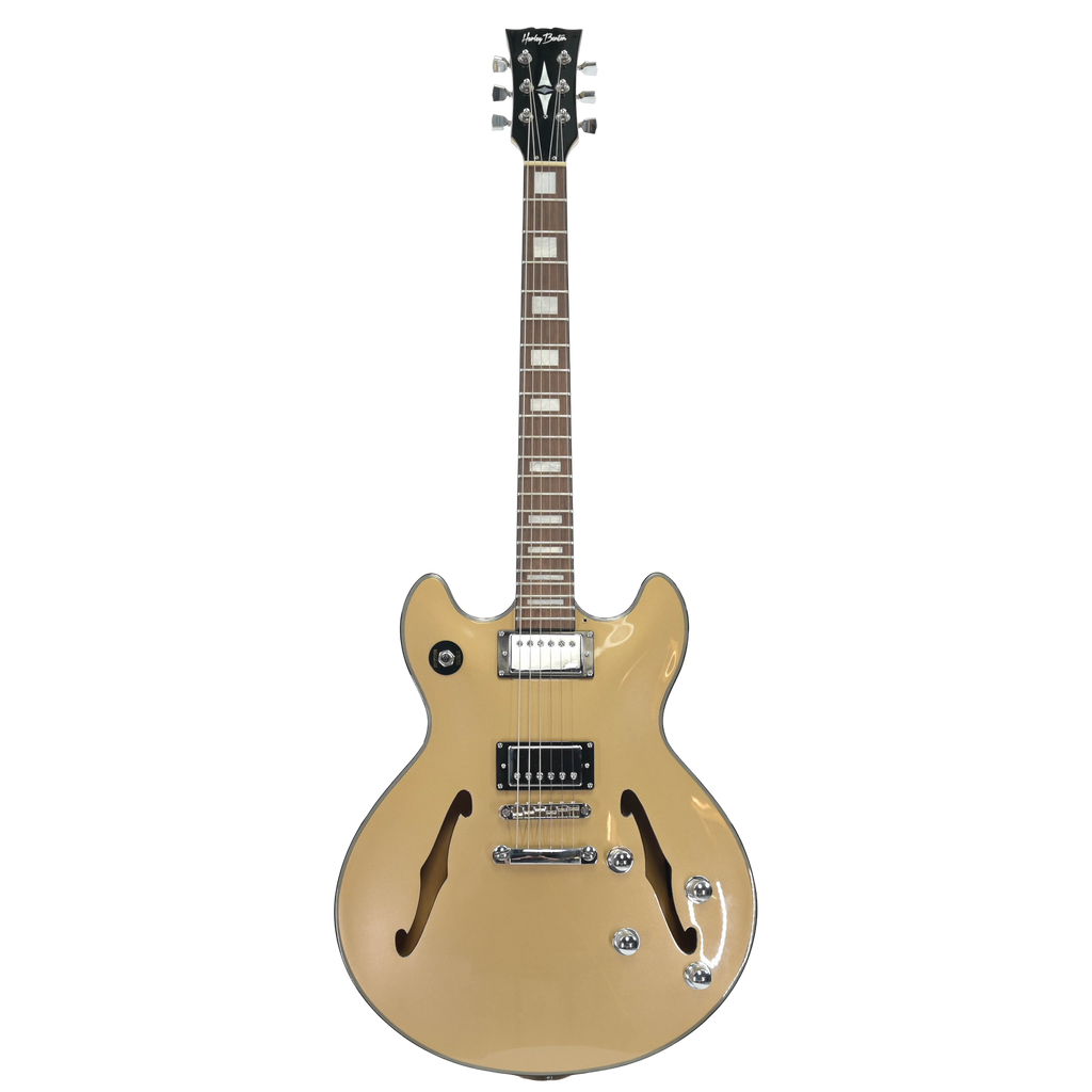 Harley Benton HB-35 Plus shore line gold