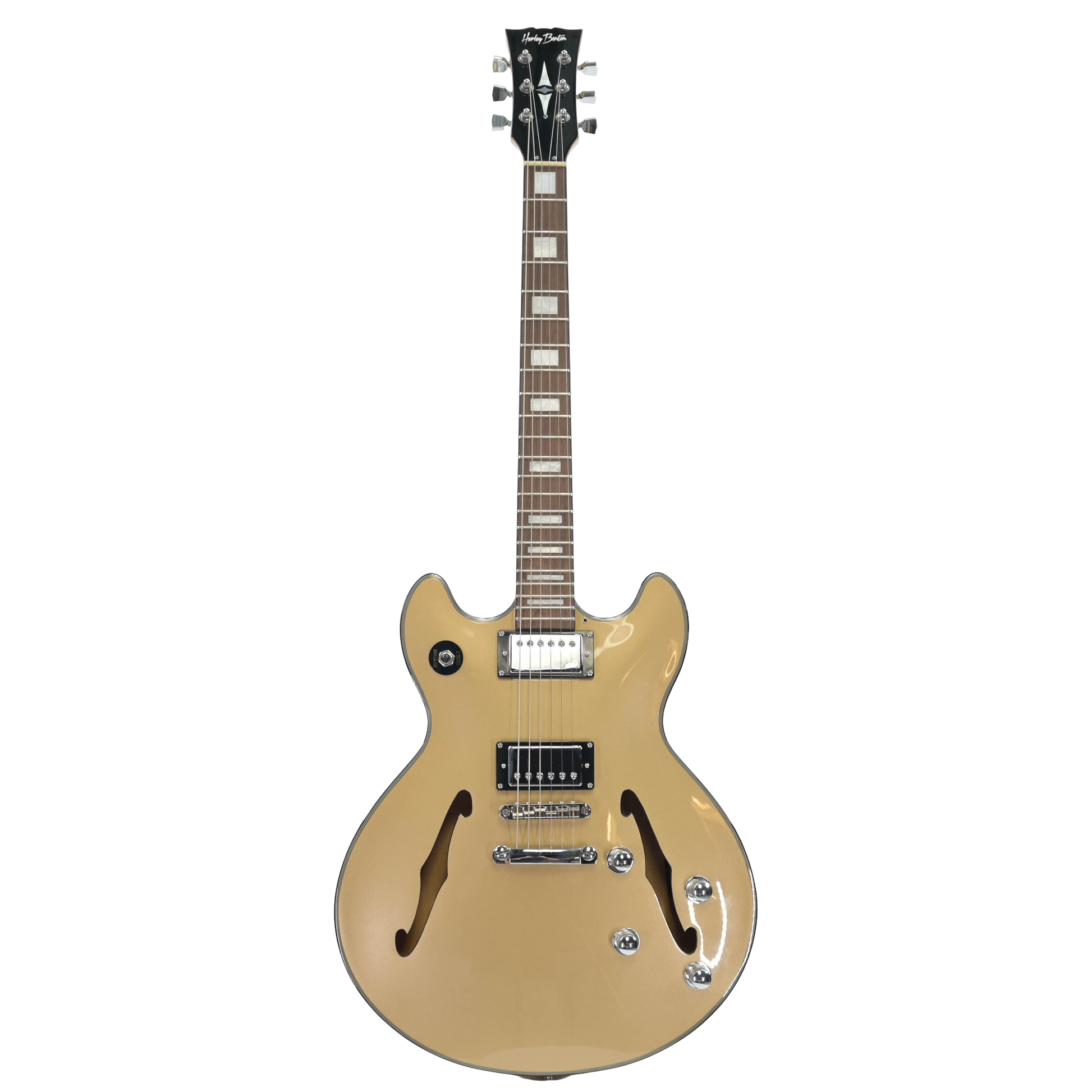 Harley Benton HB-35 Plus shore line gold