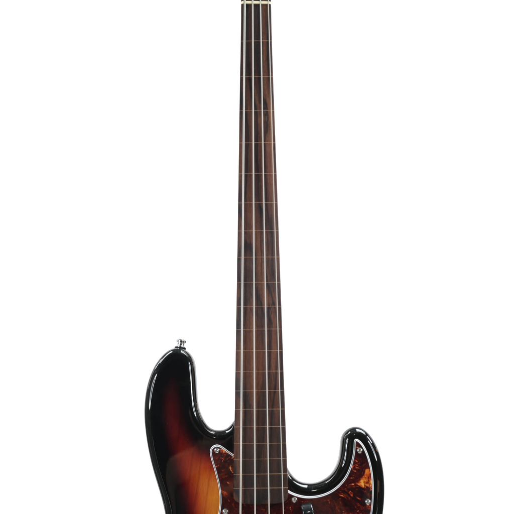 Harley Benton JB75 FL Deluxe Fretless + MODIFIED