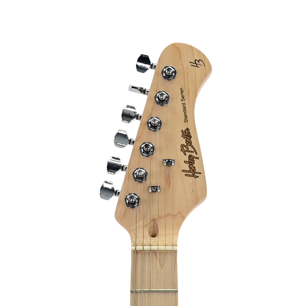Harley Benton Stratocaster standard serie Candy Apple Red