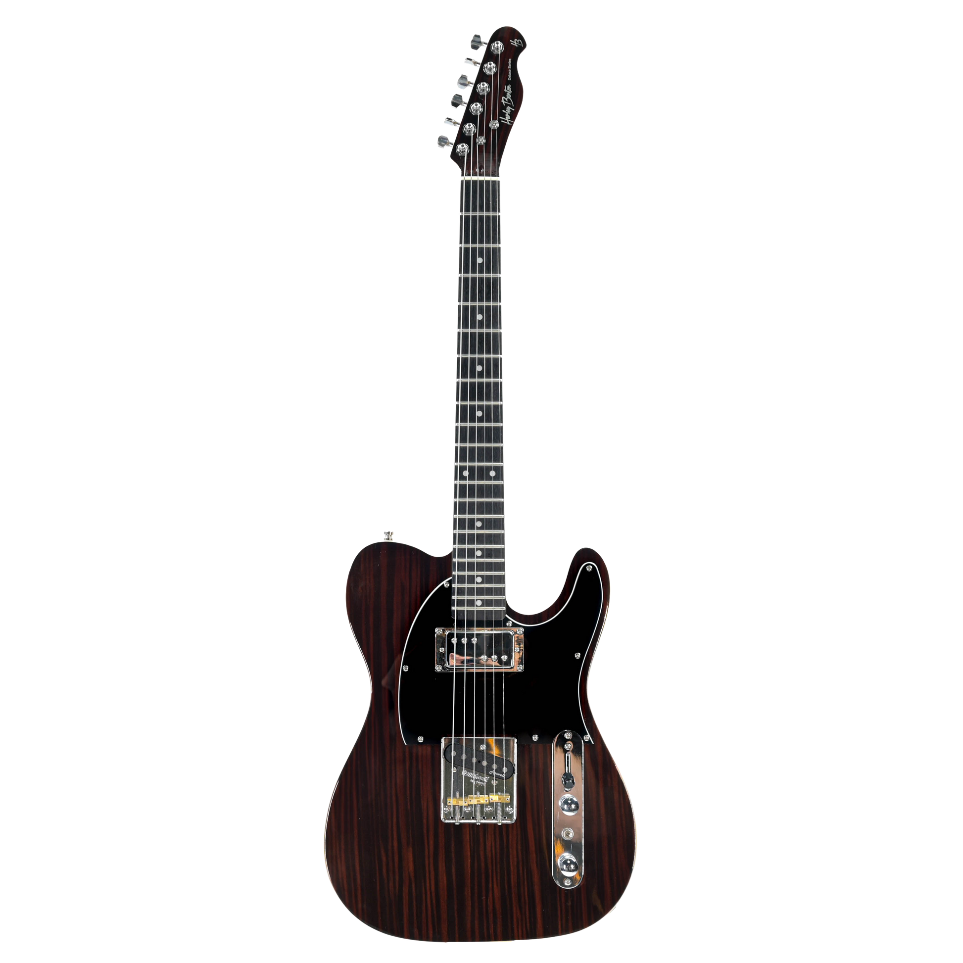 Harley Benton TE-70 Black Paisley