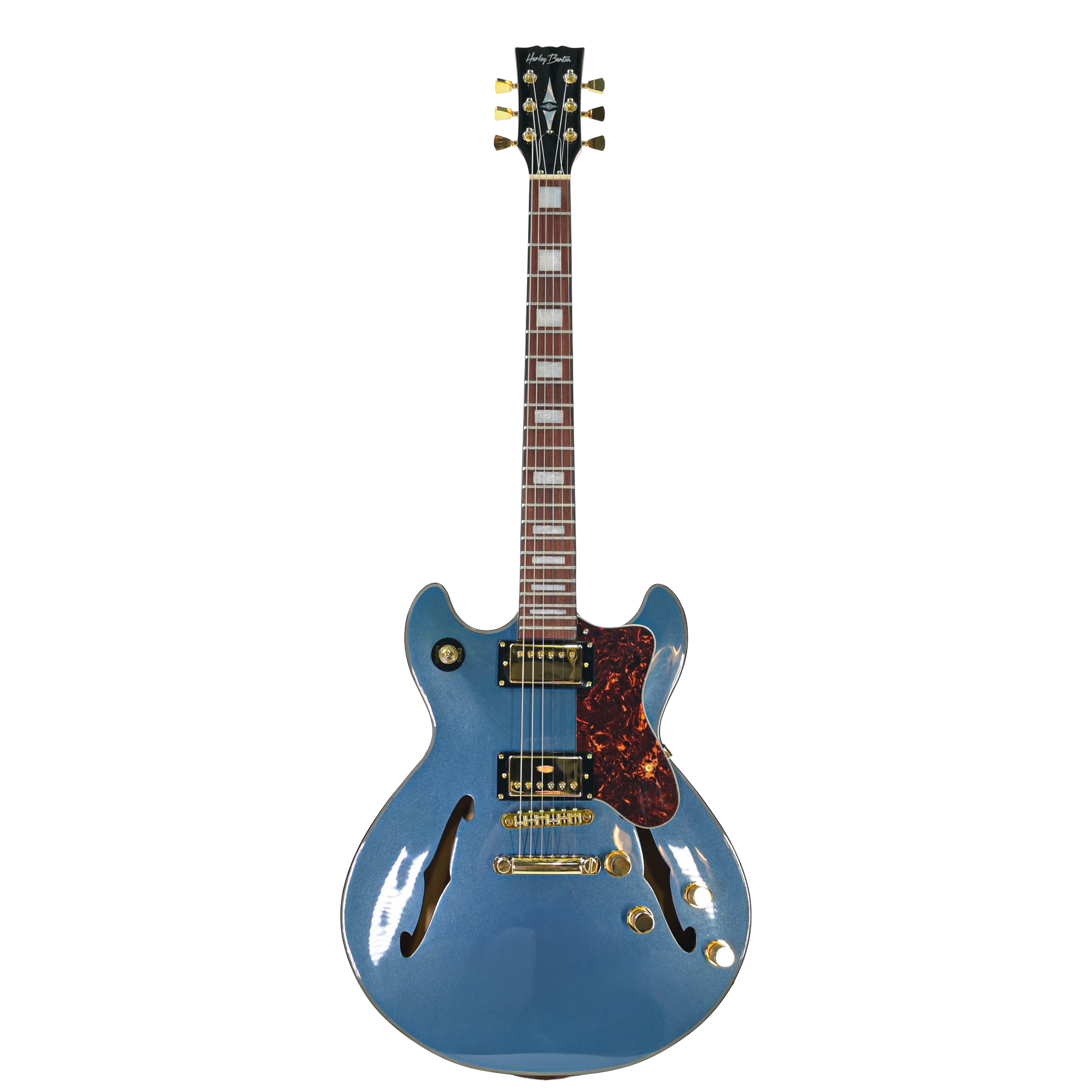 Harley benton HB-35Plus Metallic blue