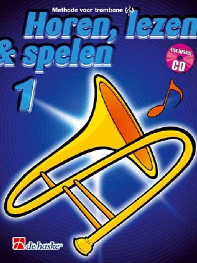 Horen, Lezen & Spelen - Deel 1 voor Trombone - Vioolsleutel (5506308309156)
