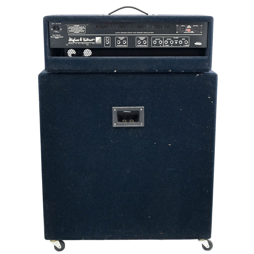 Hughes & Kettner ATTAX 200 Stereo Stack met 4*12" Cabinet