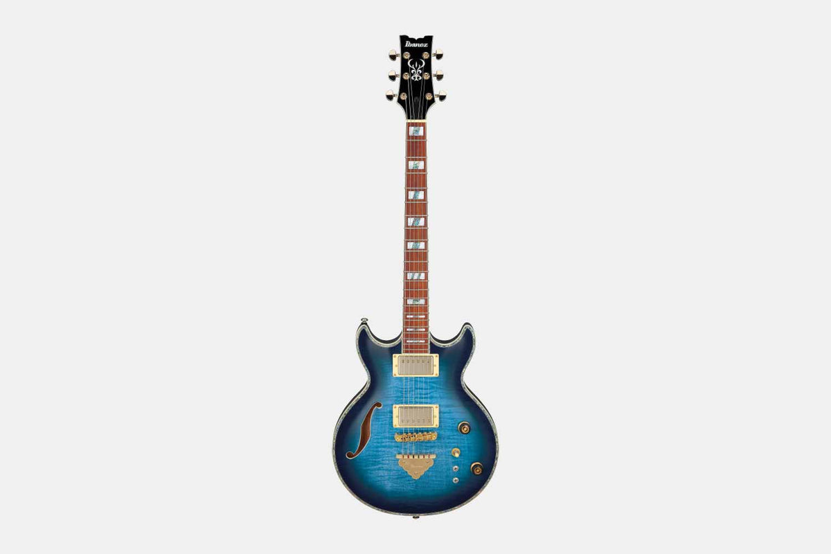 Ibanez AR520HFM-LBB Hollowbody Light Blue Burst