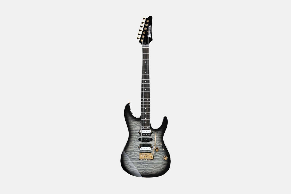 Ibanez AZ47P1QMBIB Premium, Black Ice Burst