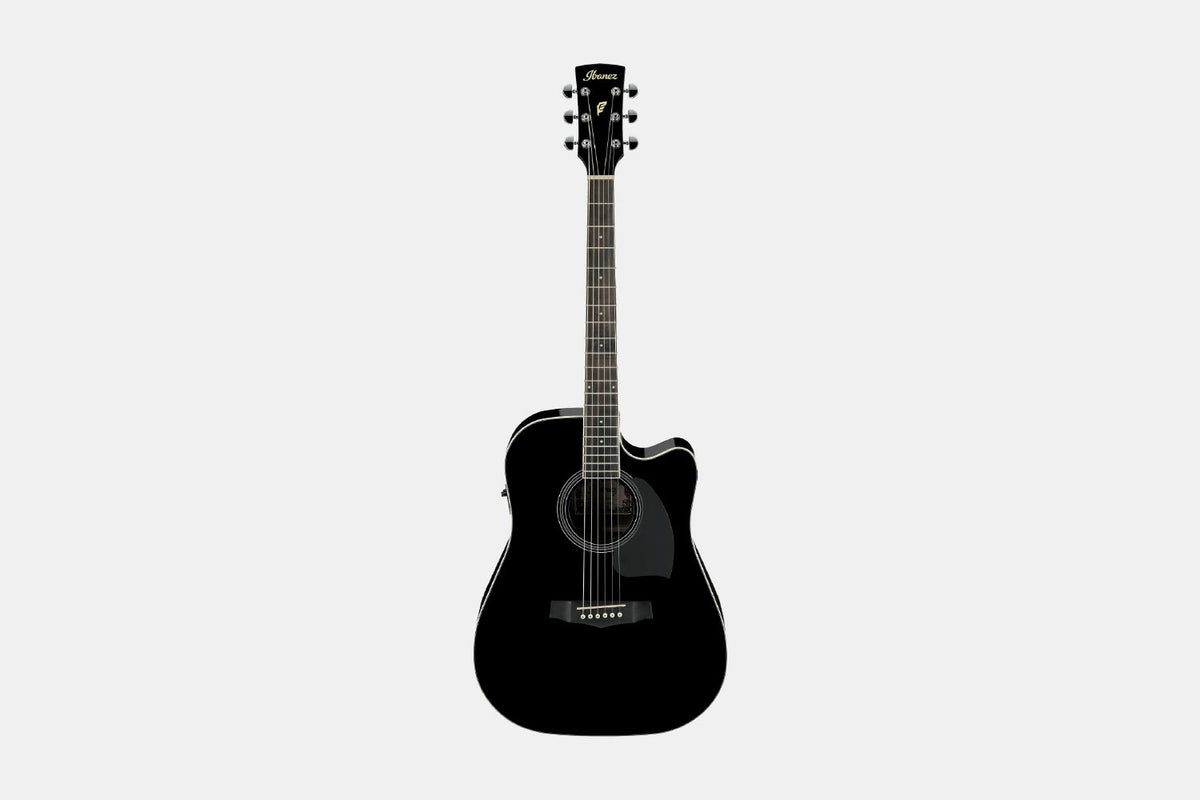 Ibanez PF15ECE-BK western semi-akoestische gitaar