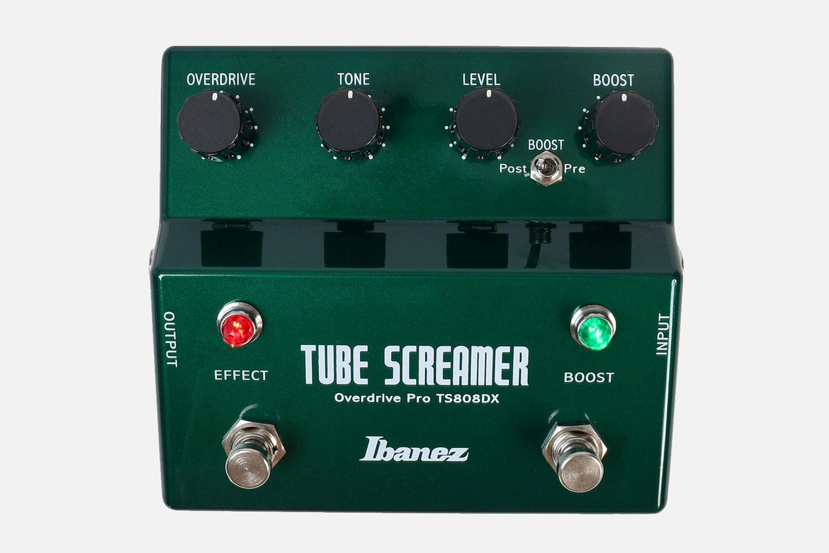 Ibanez TS808DX Tube Screamer Overdrive Pro &amp; Booster (5412438638756)