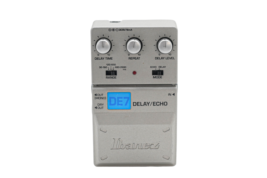 Ibanez DE7 Delay/ Echo effect pedaal