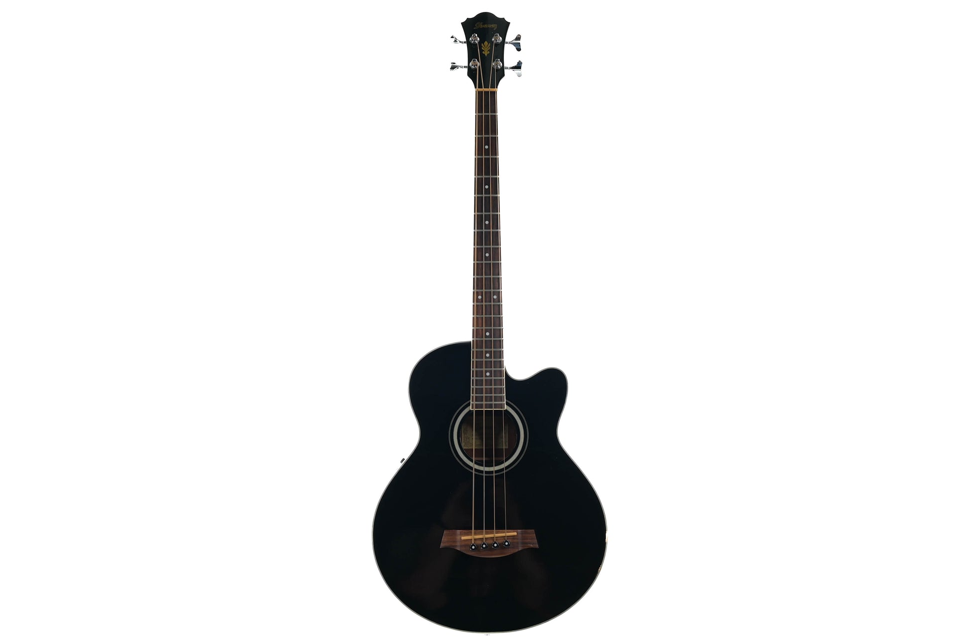 Ibanez AEB8E-BK Akoestische basgitaar