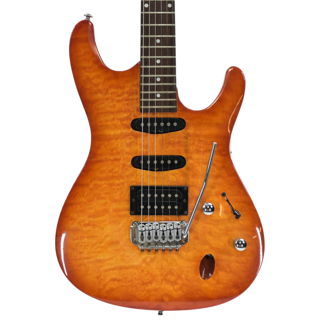 Ibanez SA160QM Amber - made in Korea