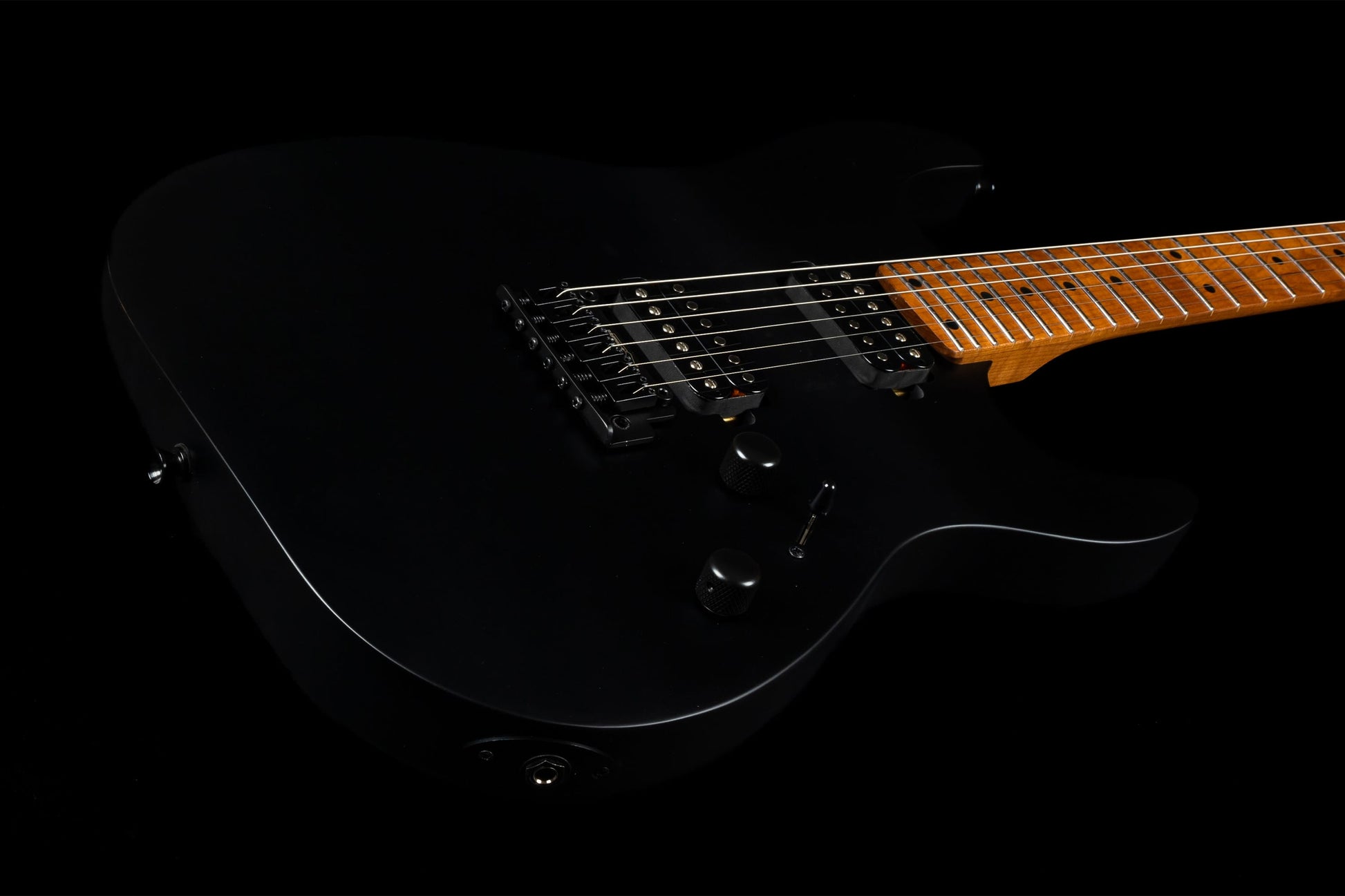 JET Guitars JS-500 MBK Matte Black