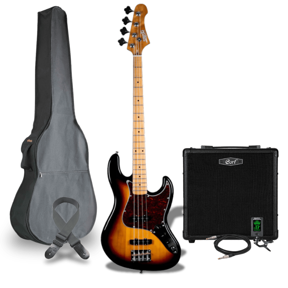 Jet Guitars JJB-300 Complete Set sunburst